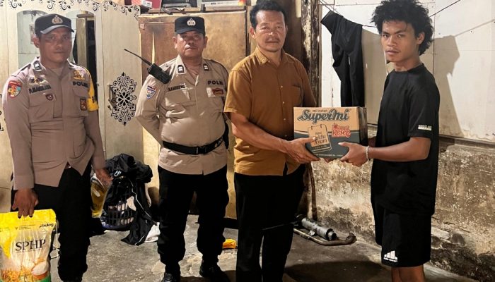 Jumat Berkah, Polsek Siantar Selatan Salurkan Bansos untuk Penyandang Tunarungu dan Tunawicara