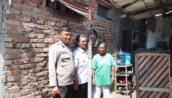 Bhabinkamtibmas Polsek Siantar Selatan Mediasi Perselisihan Antarwarga di Jalan Sidikalang