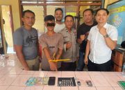 Polsek Gunung Malela Gerebek Rumah, Pengedar Sabu 5,46 Gram Dibekuk