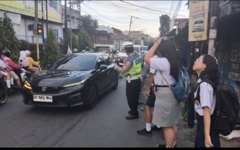 Sat Lantas Polres Pematangsiantar Bina PKS Junior Yayasan Methodist, Tanamkan Budaya Tertib Berlalu Lintas
