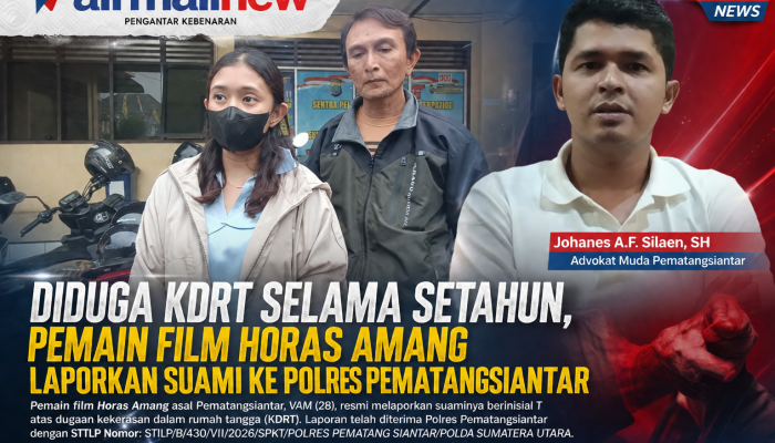 Diduga Jadi Korban KDRT Selama Setahun, Vanessa Pemain Film Horas Amang Laporkan Suami ke Polres Pematangsiantar