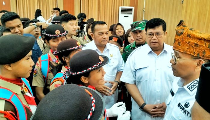 Bupati Simalungun Berangkatkan 38 Pramuka Ikuti Jambore Nasional XII 2026