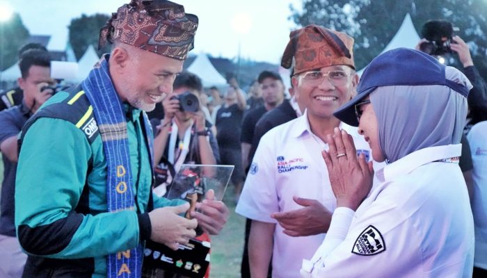 Musa Rajekshah Taklukkan Lintasan Tobasari, Juara APRC 2026 Putaran III di Simalungun