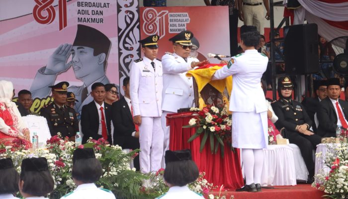 Upacara HUT Ke-81 RI di Simalungun Khidmat, Ribuan Warga Padati Lokasi