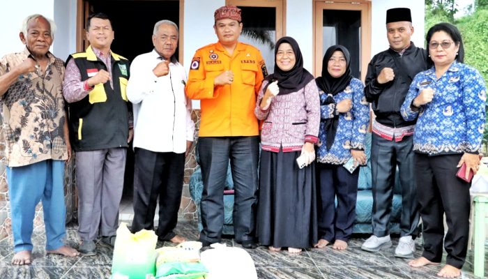 Pemkab Simalungun Salurkan Bantuan untuk Korban Puting Beliung di Gunung Maligas