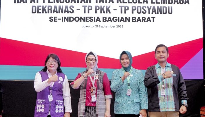Ketua TP PKK Simalungun Hadiri Rapat Penguatan Tata Kelola Dekranas, PKK dan Posyandu di Jakarta