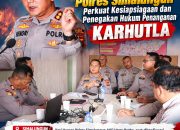 Ikuti Vicon Astamaops Kapolri, Polres Simalungun Perkuat Kesiapsiagaan Tangani Karhutla