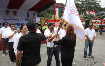 Rivay Nicholson Bakkara Resmi Pimpin SMSI Siantar-Simalungun Periode 2026–2029