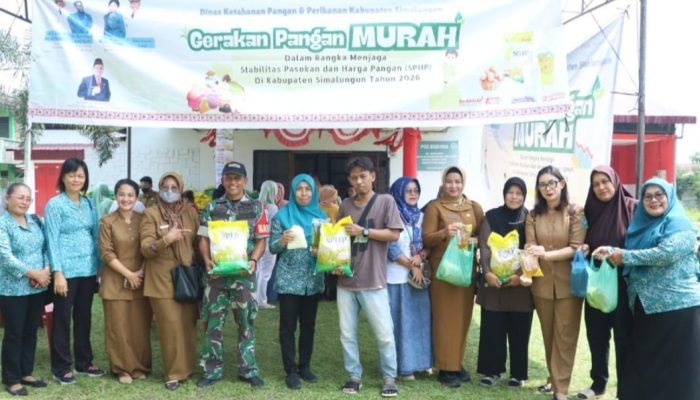 Jaga Harga Pangan dan Kendalikan Inflasi, Pemkab Simalungun Gelar GPM di Empat Kecamatan