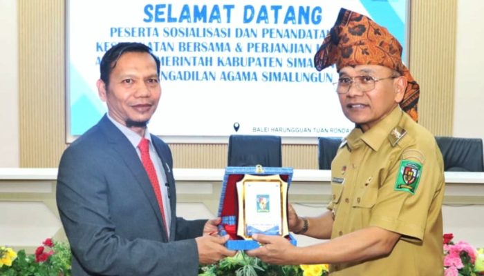 Pemkab Simalungun dan Pengadilan Agama Jalin Kerja Sama Pelayanan Publik