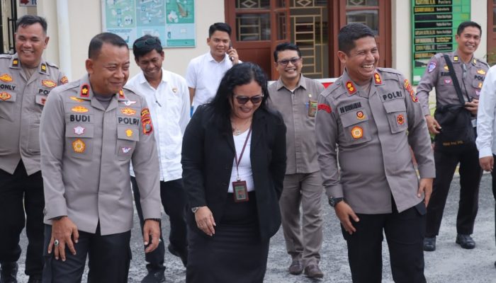 Kapolres Pematangsiantar AKBP Dhana Noer Kurniawan Silaturahmi ke PN, Perkuat Sinergitas Penegakan Hukum