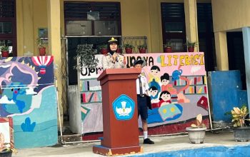 Kapolsek Siantar Selatan Ingatkan Pelajar SMPN 12: Jangan Biarkan Pergaulan Negatif Hancurkan Masa Depan