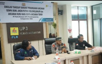 PLN UP3 Pematangsiantar Perkuat Kesiapsiagaan Hadapi Gempa, Kebakaran hingga Ancaman Keamanan