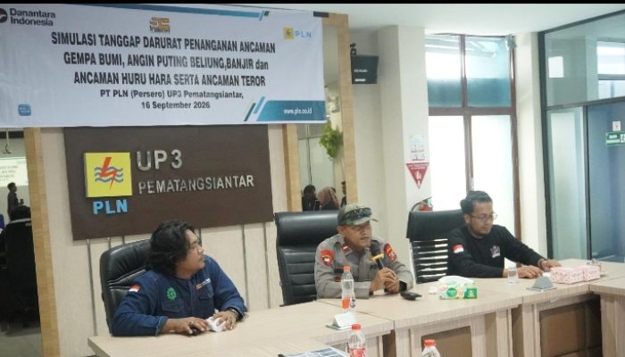 PLN UP3 Pematangsiantar Perkuat Kesiapsiagaan Hadapi Gempa, Kebakaran hingga Ancaman Keamanan