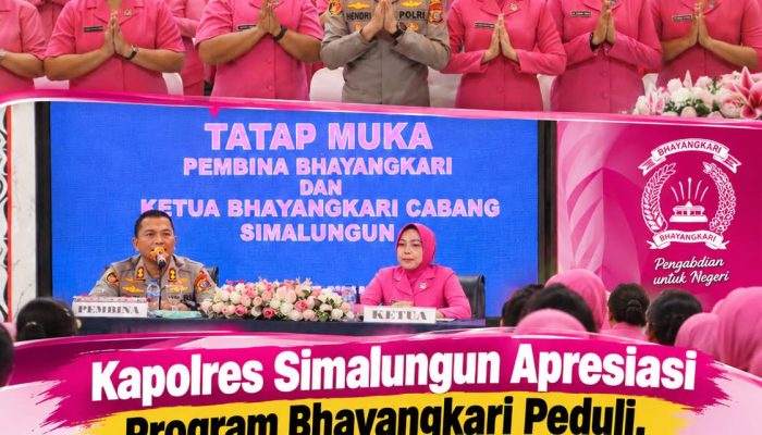 Kapolres Simalungun Ajak Bhayangkari Perkuat Peran Polri di Tengah Masyarakat