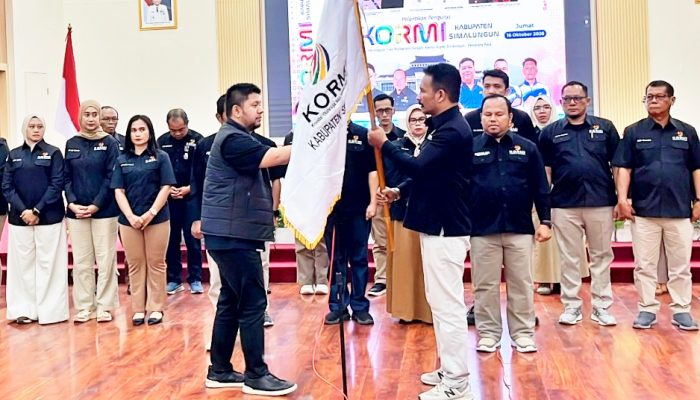 Bupati Simalungun Hadiri Pelantikan Pengurus KORMI 2026–2031
