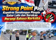 Kapolres Simalungun AKBP Dr. Hendri Barus Turun ke Jalan, Atur Lalin Pagi di Jalur Siantar–Medan