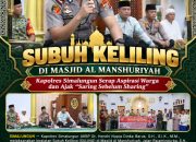 Subuh Keliling di Masjid Al Manshuriyah, Kapolres Simalungun Serap Aspirasi Warga dan Ajak “Saring Sebelum Sharing”