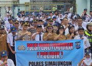 Kapolres Simalungun Ajak 300 Pelajar SMPN 1 Panei Jauhi Tawuran