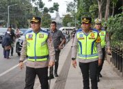 Kapolres Pematangsiantar Pimpin Langsung Gatur Lalin Pagi di Simpang BRI