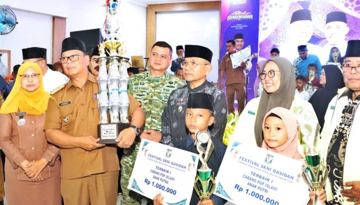 Festival Seni dan Qasidah Simalungun 2026 Ditutup, Gunung Malela Raih Juara Terbaik I