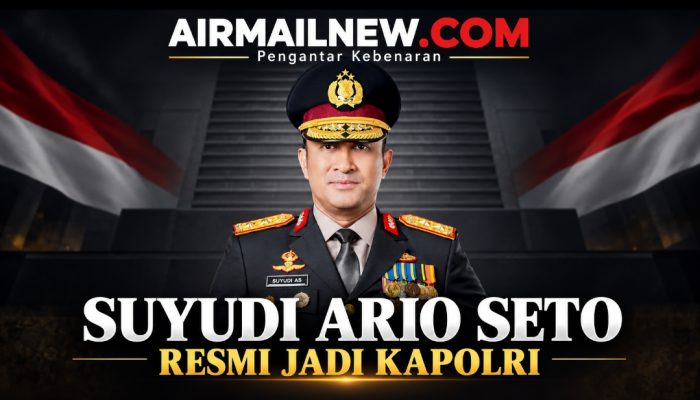 Suyudi Ario Seto Resmi Jadi Kapolri, Bawa Doktrin “Polisi Bersama Masyarakat”