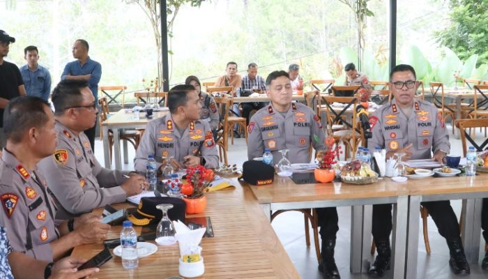 Kapolda Sumut Anev Siskamtibmas di Simalungun, Persoalan Lahan dan Perkebunan Jadi Sorotan