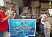 Sambut HUT ke-24 Propam Polri, Propam Polres Pematangsiantar Salurkan Bantuan Sembako