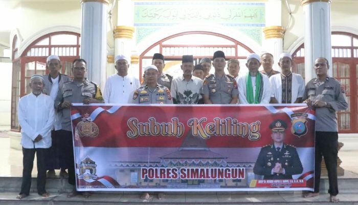 Subuh Keliling di Sinaksak, Kapolres Simalungun Respons Keluhan Warga soal Kemacetan
