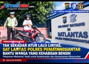 Tak Sekadar Atur Lalu Lintas, Kasat Lantas Simon Simatupang Dorong Pelayanan Maksimal bagi Warga Siantar
