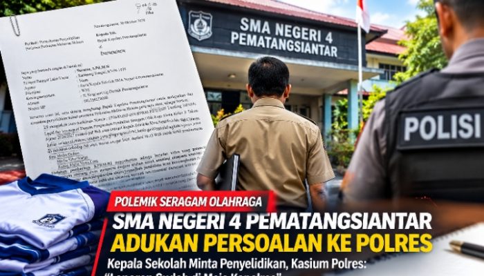 Polemik Seragam SMA Negeri 4 Pematangsiantar Memanas, Kepala Sekolah Adukan Persoalan ke Polres
