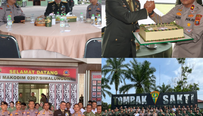 HUT TNI ke-81, Polres Pematangsiantar Beri Kejutan di Empat Satuan, Perkuat Soliditas TNI-Polri